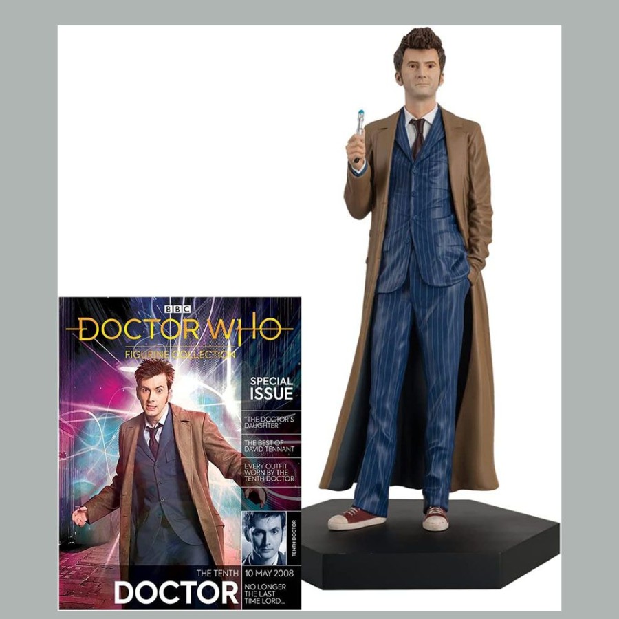 Categories Animetal | Doctor Who: The Mega Figurine Collection Statue The Tenth Doctor (David Tennant) 32 Cm