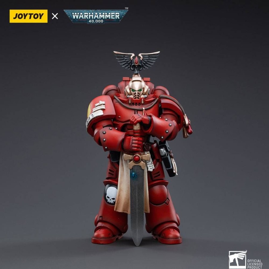 Categories Animetal | Warhammer 40K Action Figure 1/18 Blood Angels Veteran Vigna 12 Cm