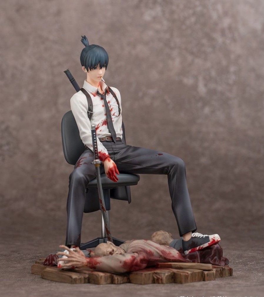 Categories Animetal | Chainsaw Man Pvc Statue 1/7 Aki Hayakawa 19 Cm