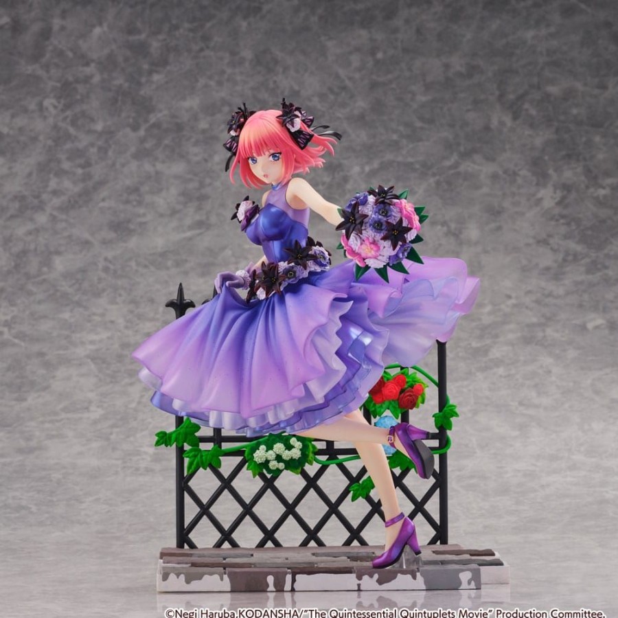 Categories Animetal | The Quintessential Quintuplets: The Movie Pvc Statue 1/7 Nino Nakano Floral Dress Ver. 25 Cm