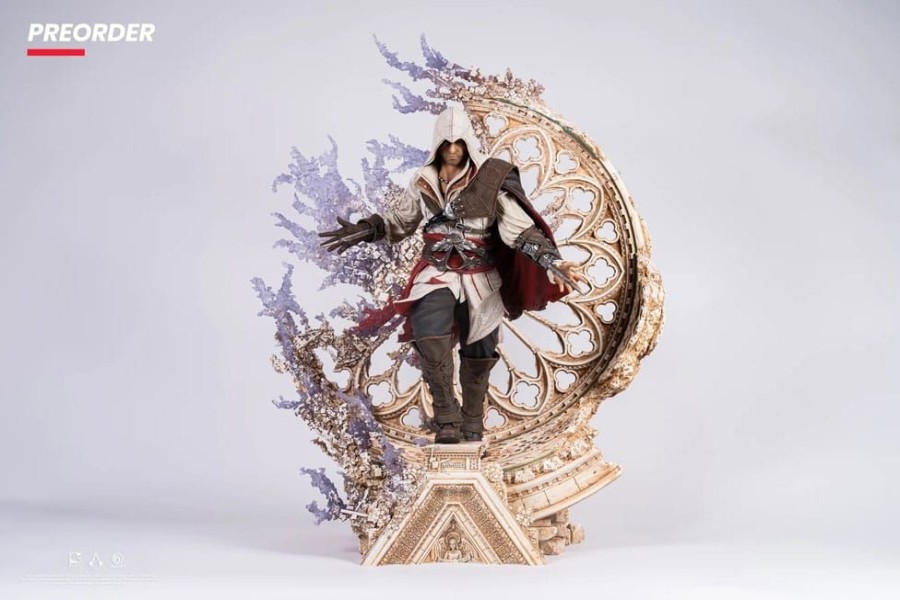 Categories Animetal | Assassin´S Creed Statue 1/4 Animus Ezio High-End 70 Cm