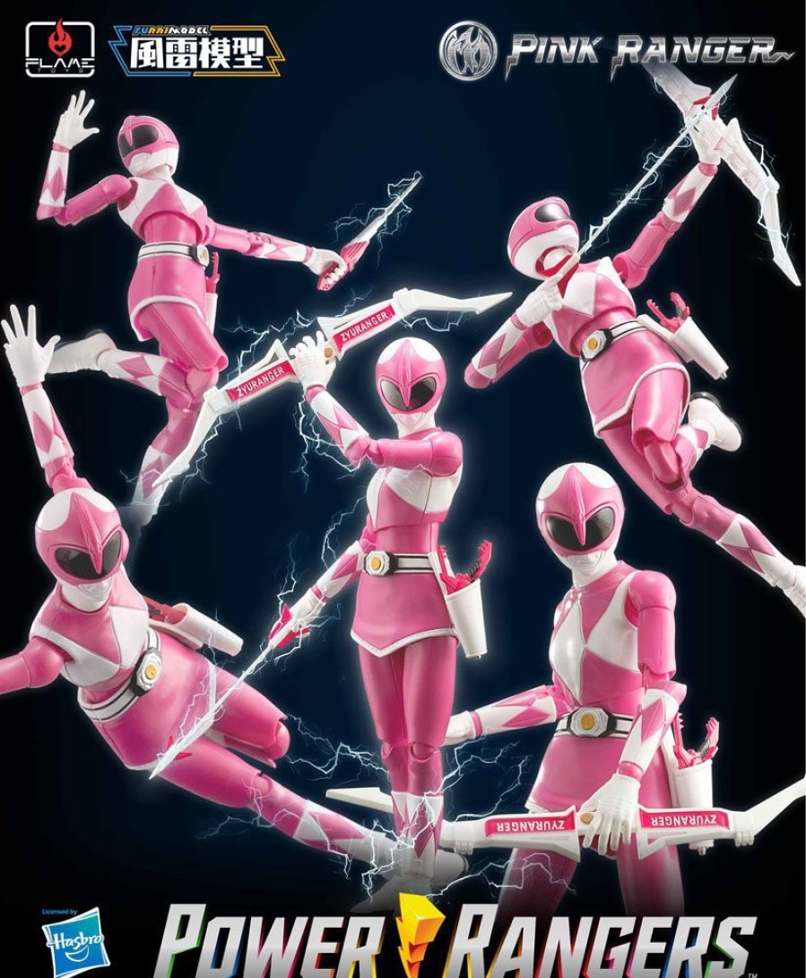 Categories Animetal | Power Rangers Furai Model Plastic Model Kit Pink Ranger 13 Cm