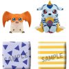 Categories Animetal | Digimon Adventure Look Up Pvc Statues Gabumon & Patamon Set 11 Cm