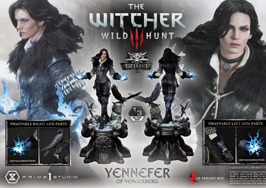 Categories Animetal | The Witcher Museum Masterline Series Statue Yennefer Of Vengerberg Deluxe Bonus Version 84 Cm