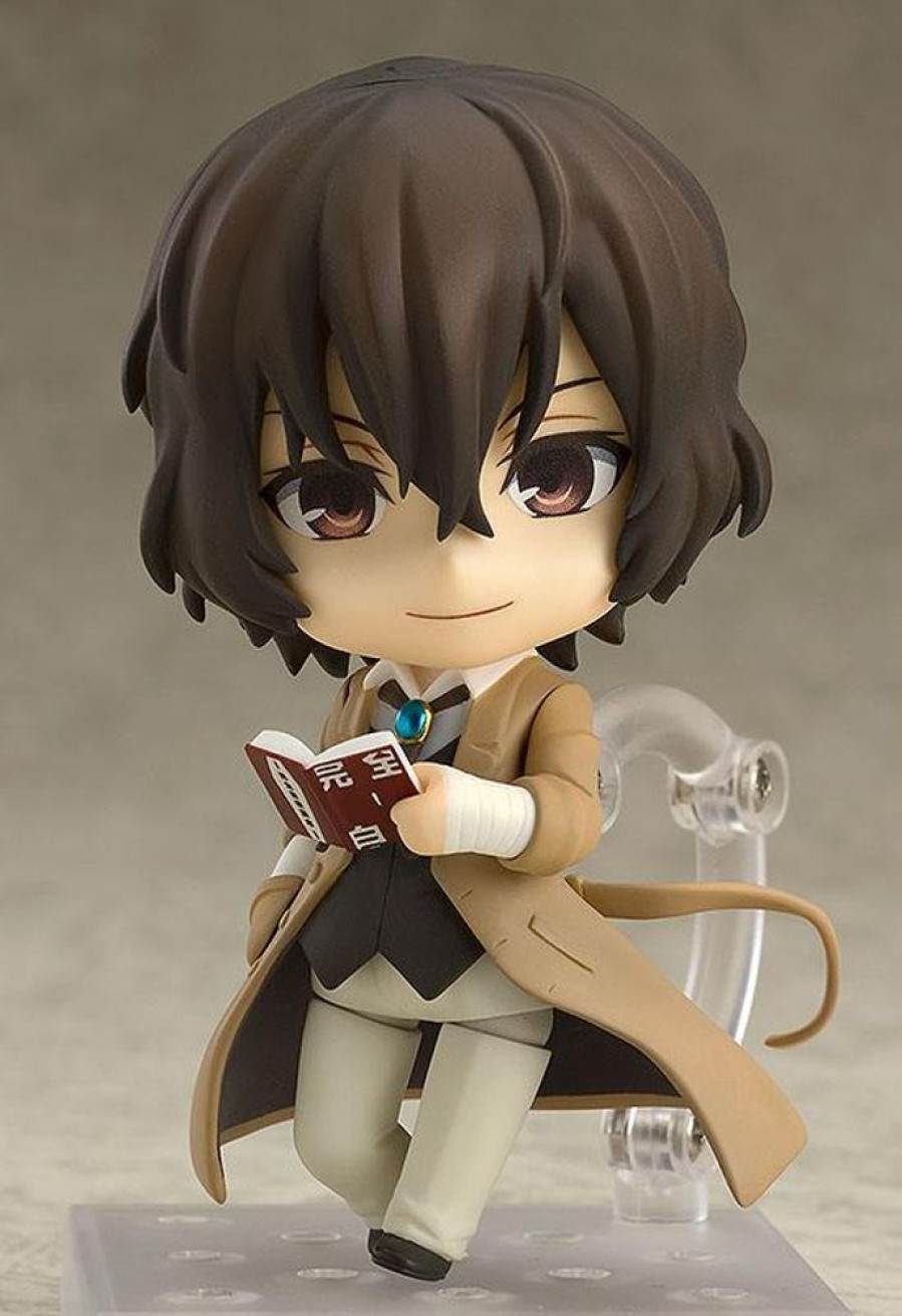 Categories Animetal | Bungo Stray Dogs Nendoroid Action Figure Osamu Dazai (4Th-Run) 10 Cm