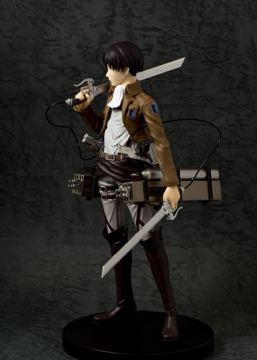 Categories Animetal | Attack On Titan Levi Premium Statue 17 Cm