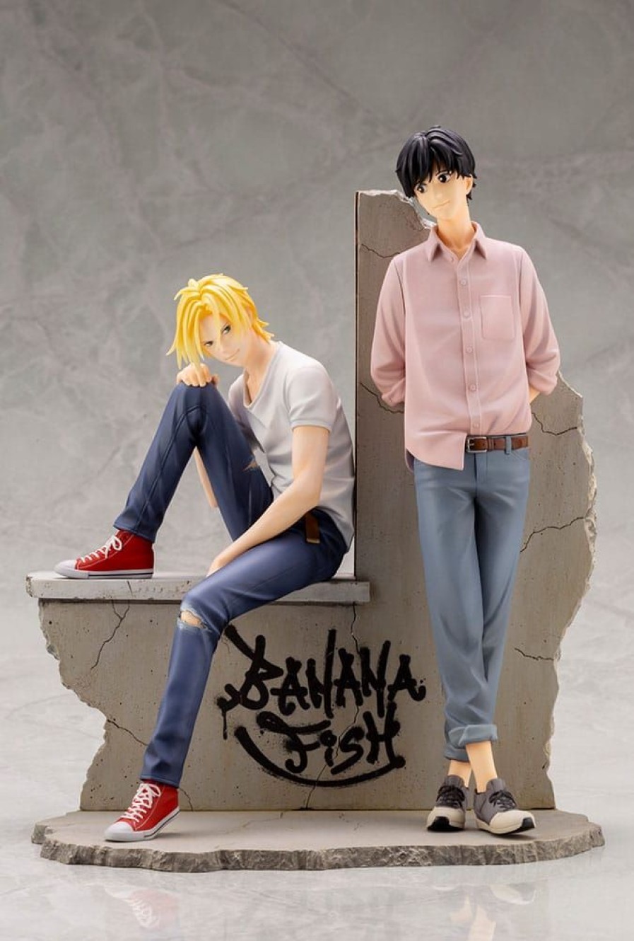 Categories Animetal | Banana Fish Pvc Artfxj Statue 1/8 Ash & Eiji 25 Cm