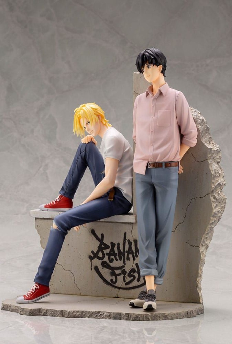 Categories Animetal | Banana Fish Pvc Artfxj Statue 1/8 Ash & Eiji 25 Cm