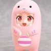 Categories Animetal | Nendoroid More Face Parts Case For Nendoroid Figures Pink Dinosaur