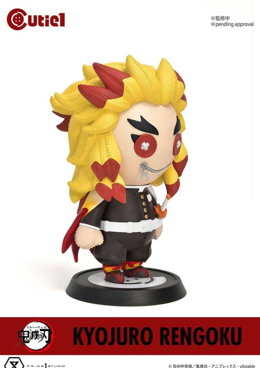 Categories Animetal | Demon Slayer Cutie1 Pvc Figure Kyojuro Rengoku 13 Cm