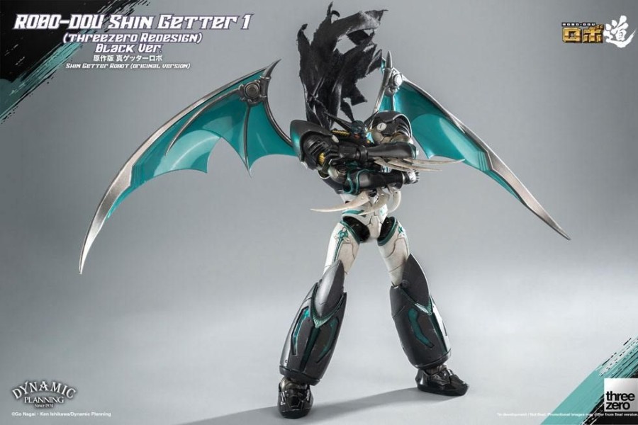 Categories Animetal | Getter Robot: The Last Day Robo-Dou Action Figure Shin Getter 1 Black Ver. 23 Cm