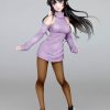 Categories Animetal | Rascal Does Not Dream Of Bunny Girl Senpai Statue Mai Sakurajima Knit One-Piece Ver. 23 Cm