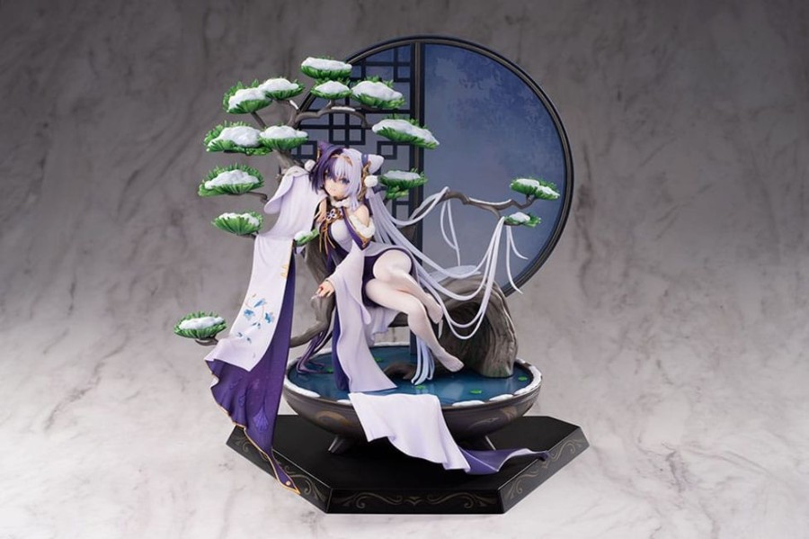 Categories Animetal | Azur Lane Pvc Statue 1/7 Ying Swei Snowy Pine'S Warmth Ver. 28 Cm