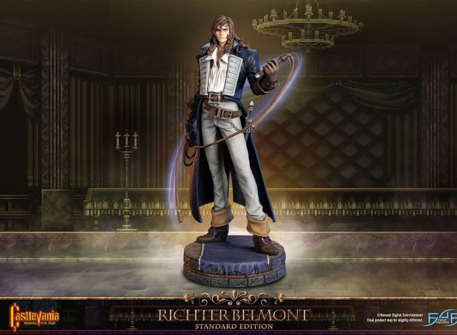 Categories Animetal | Castlevania Symphony Of The Night Statue Richter Belmont (Standard Edition) 52 Cm