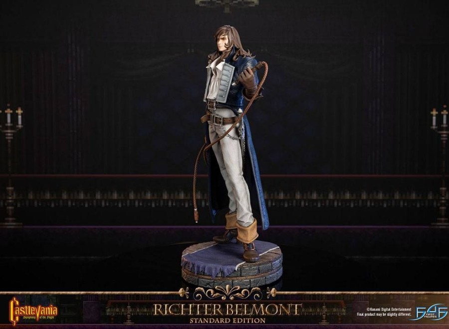 Categories Animetal | Castlevania Symphony Of The Night Statue Richter Belmont (Standard Edition) 52 Cm