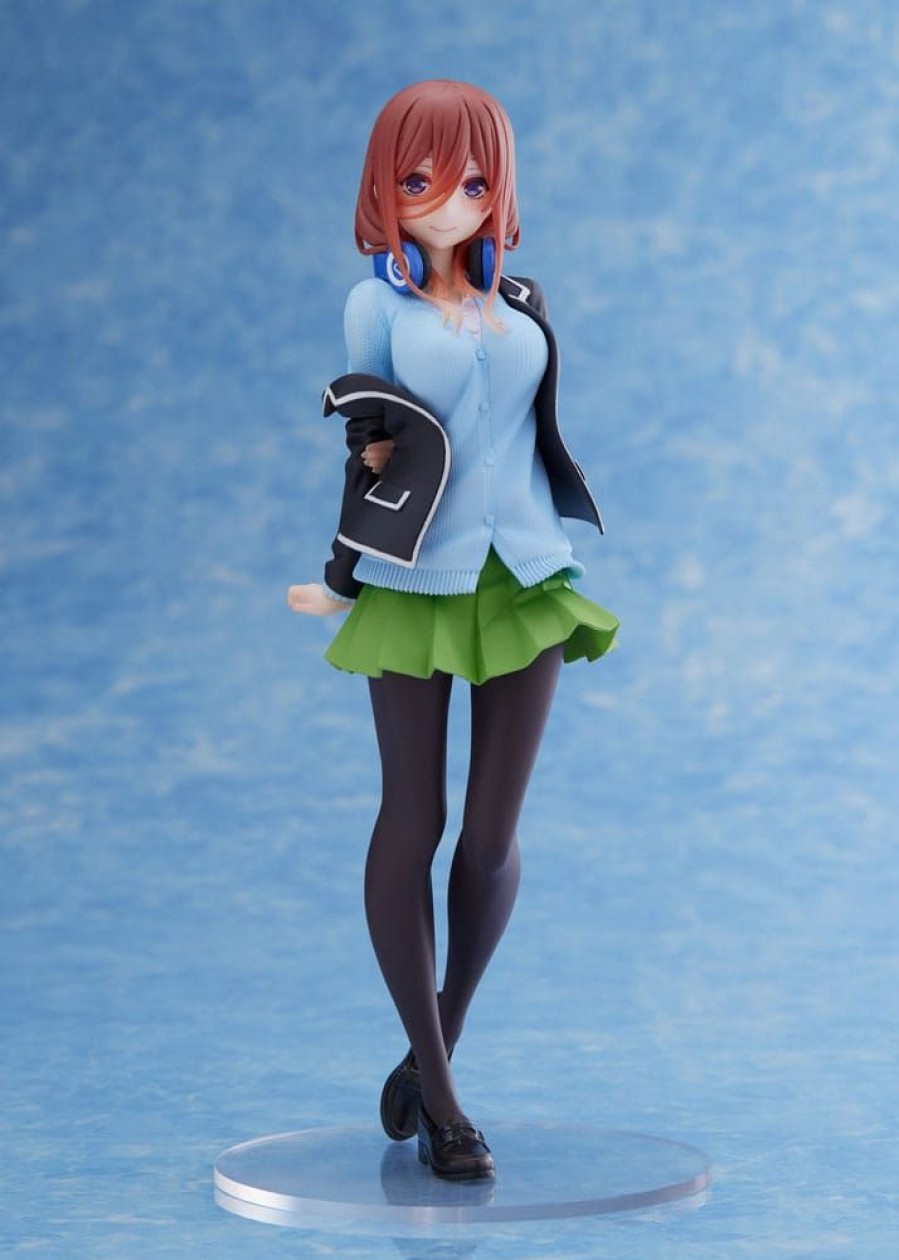 Categories Animetal | The Quintessential Quintuplets Pvc Statue Miku Nakano School Uniform Ver Renewal Edition