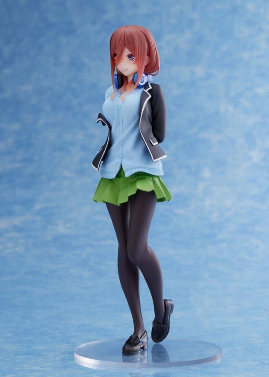 Categories Animetal | The Quintessential Quintuplets Pvc Statue Miku Nakano School Uniform Ver Renewal Edition