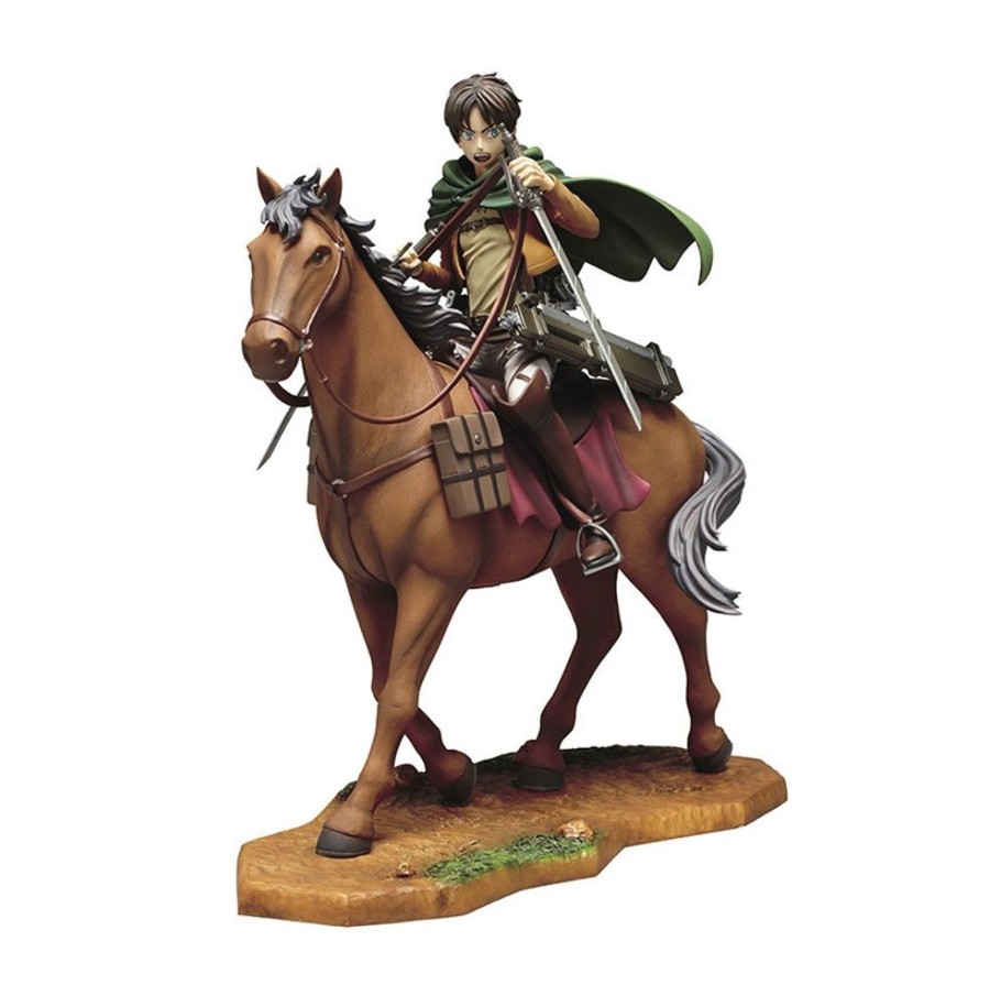 Categories Animetal | Attack On Titan Equestrian Statue Eren Ichiban Kuji