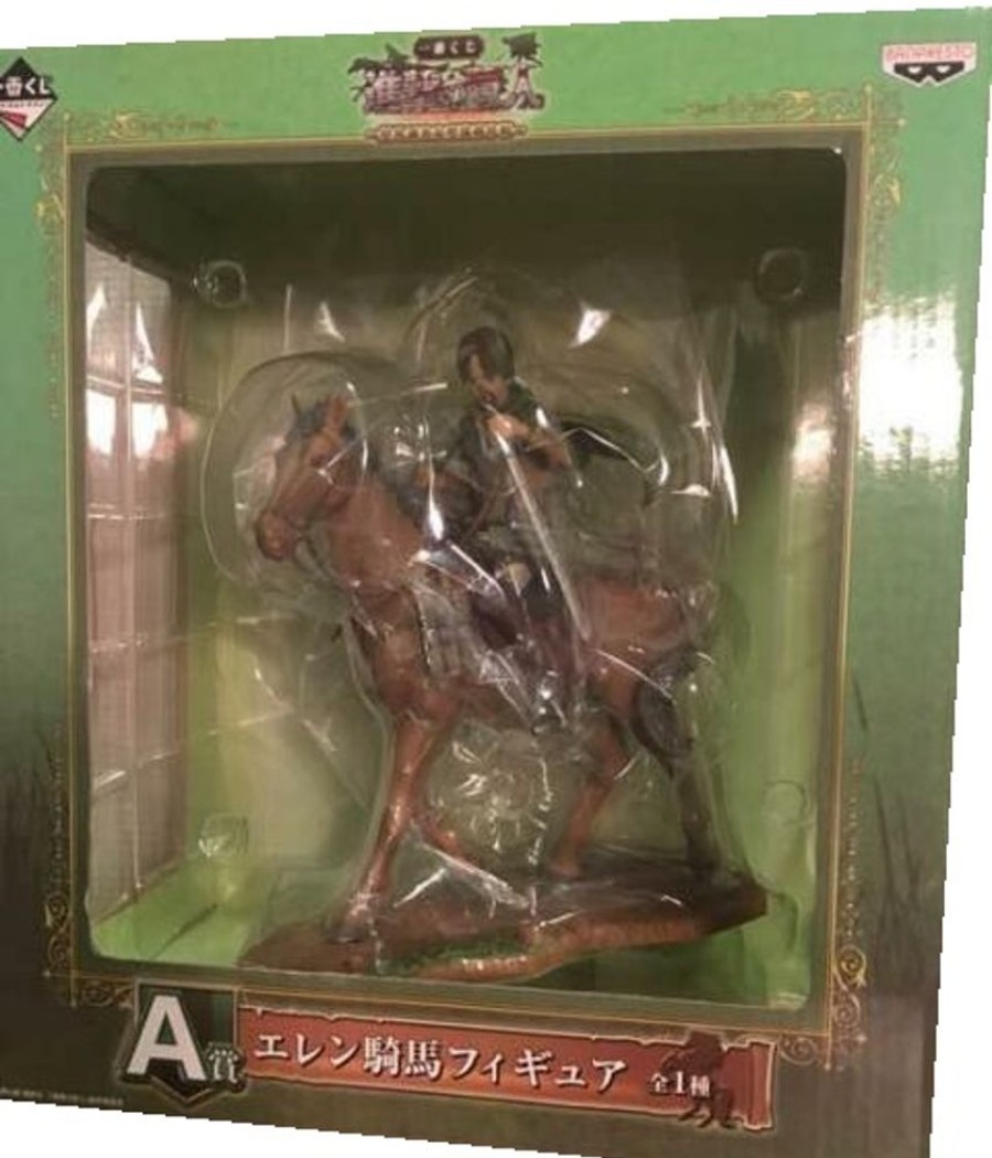 Categories Animetal | Attack On Titan Equestrian Statue Eren Ichiban Kuji