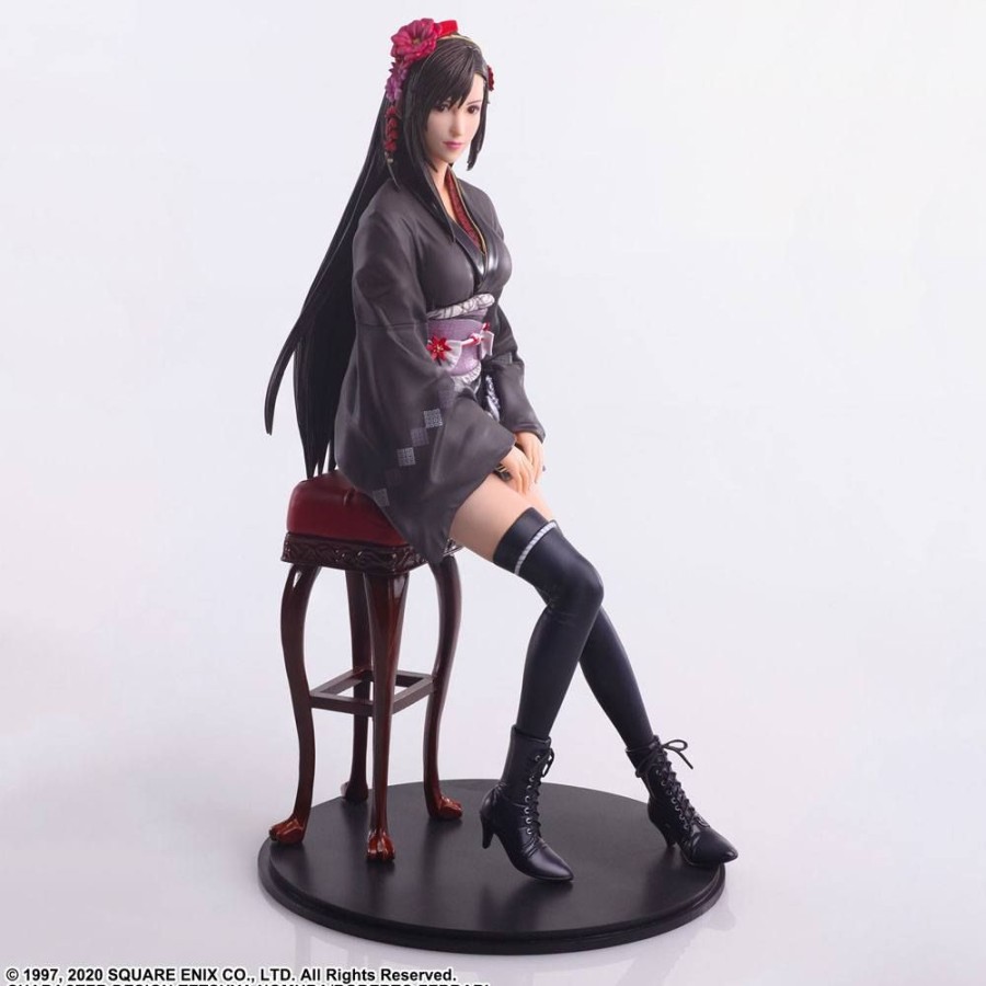 Categories Animetal | Final Fantasy Vii Remake Static Arts Gallery Statue Tifa Lockhart Sporty Dress Ver. 23 Cm