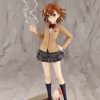 Categories Animetal | A Certain Scientific Railgun T Pvc Statue 1/7 Misaka Mikoto 15Th Anniversary Ver. 30 Cm