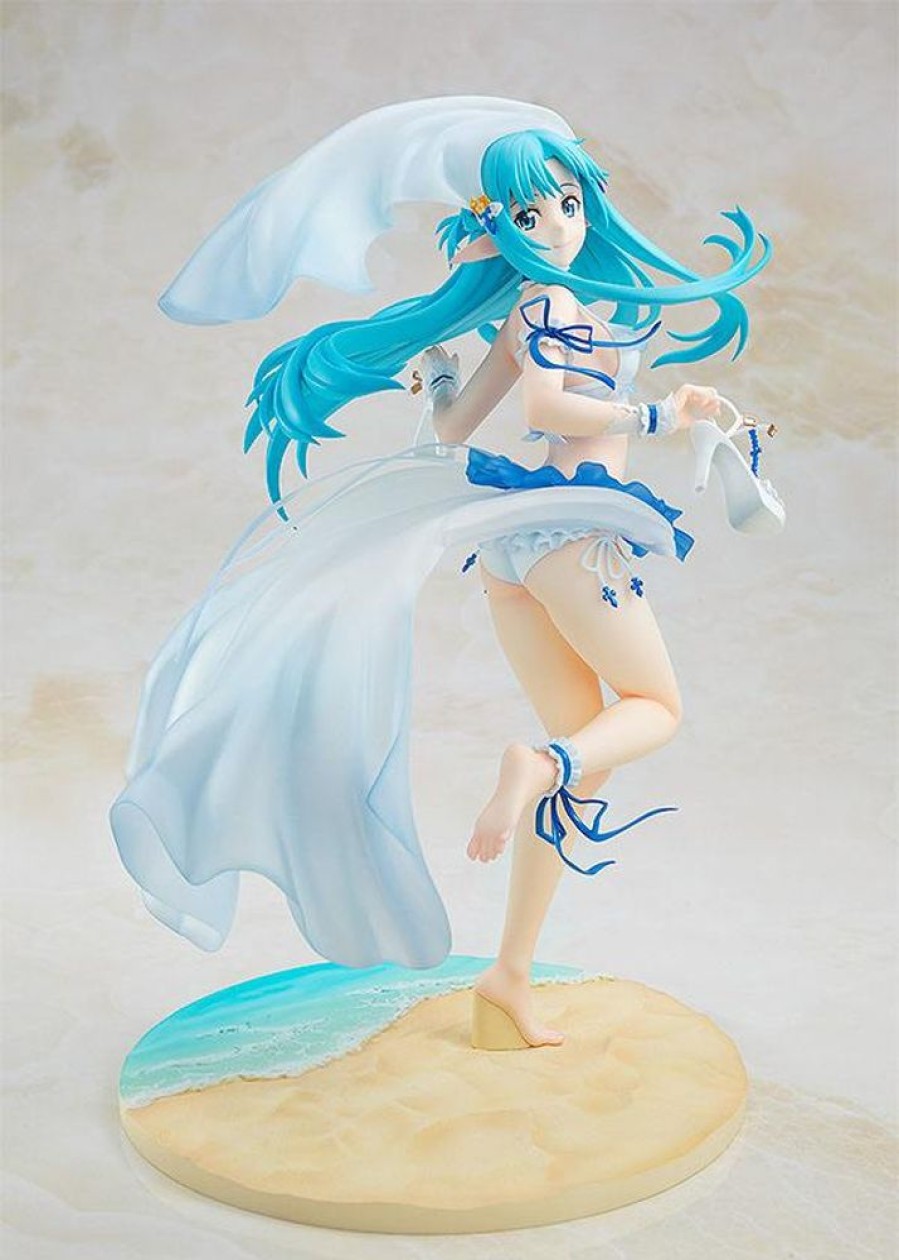 Categories Animetal | Sword Art Online Pvc Statue 1/7 Asuna Undine Summer Wedding Ver. 26 Cm