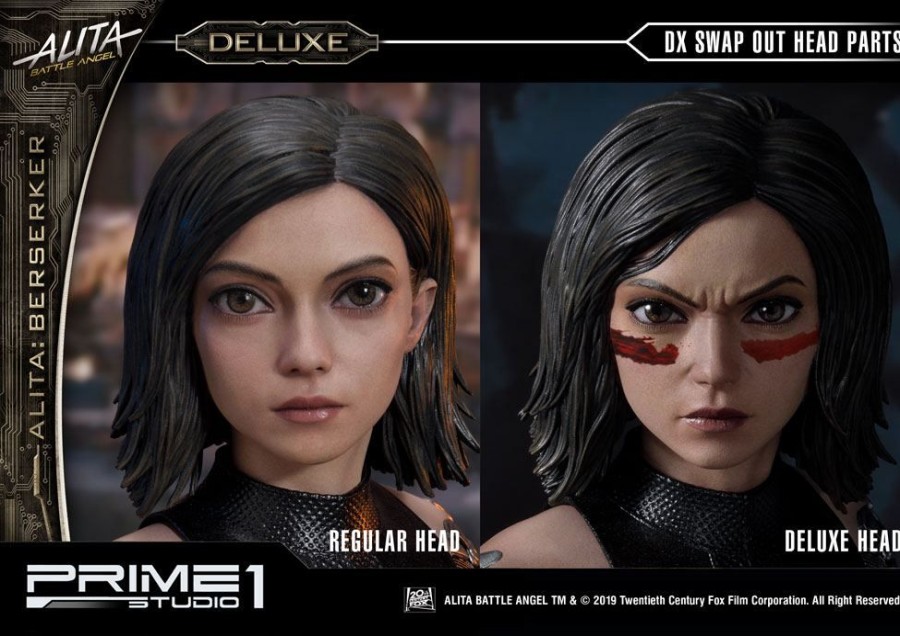 Limited Edition Statues Animetal | Alita: Battle Angel Statue Alita Berserker Deluxe 64Cm 1/4 Scale