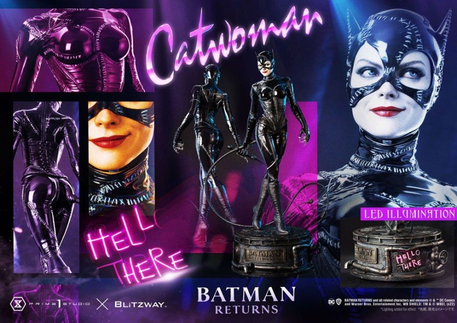 Categories Animetal | Batman Returns Statue 1/3 Catwoman Bonus Version 75 Cm