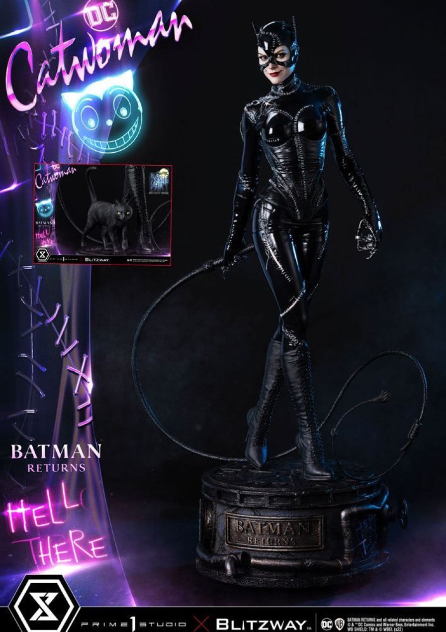 Categories Animetal | Batman Returns Statue 1/3 Catwoman Bonus Version 75 Cm