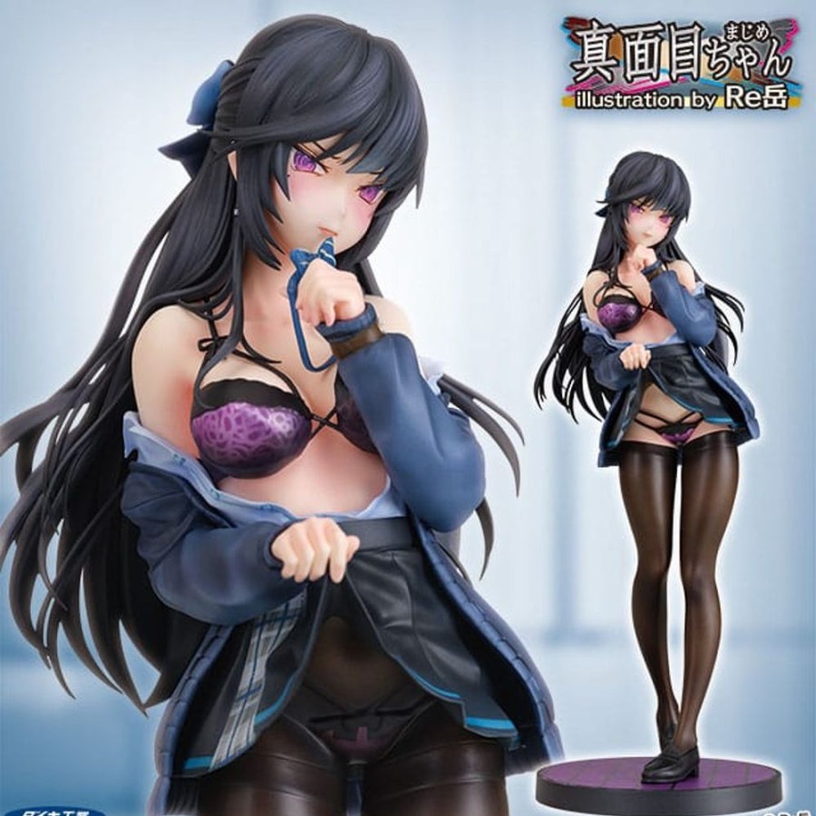 Categories Animetal | Original Character Statue 1/7 Majime-Chan Illustration By Retake 24 Cm