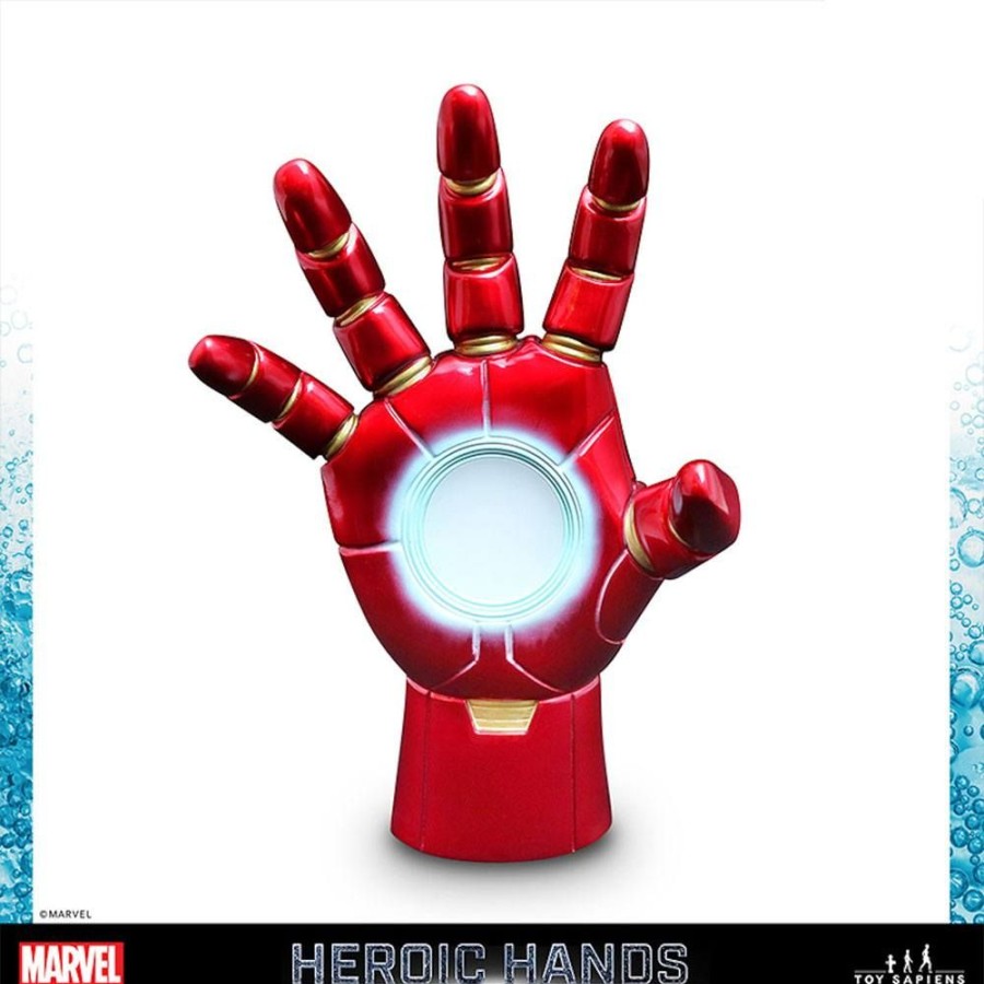 Categories Animetal | Marvel Heroic Hands Life-Size Statue #2A Iron Man 23 Cm