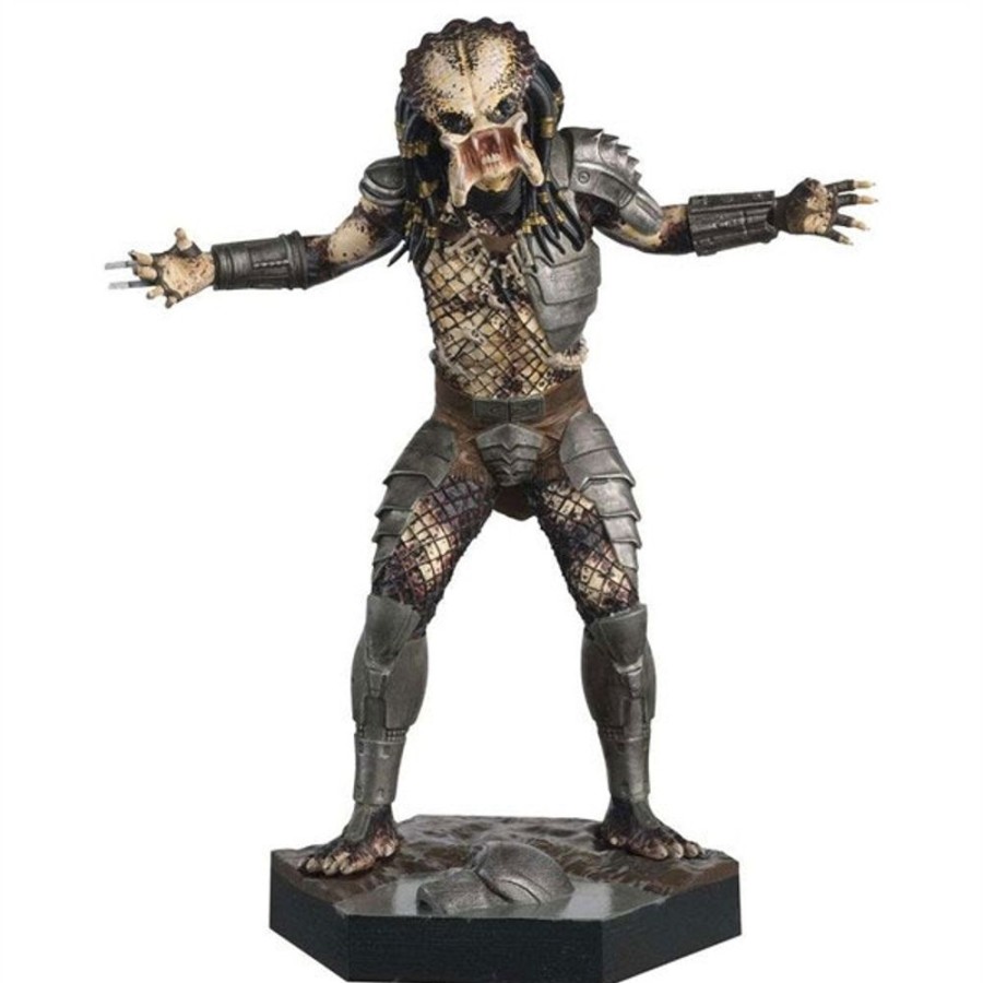 Categories Animetal | The Alien Vs. Predator Collection Statue 1/16 Unmasked Predator 15 Cm