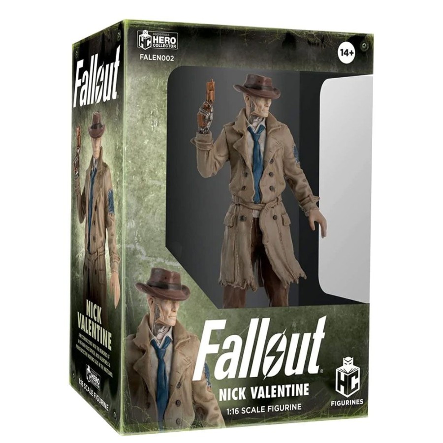 Categories Animetal | Fallout Statue 1/16 Nick Valentine 12 Cm