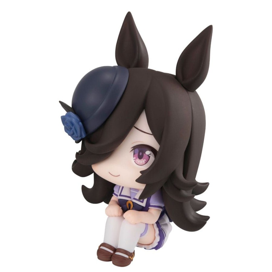 Categories Animetal | Uma Musume Pretty Derby Look Up Pvc Statue Rice Shower 11 Cm