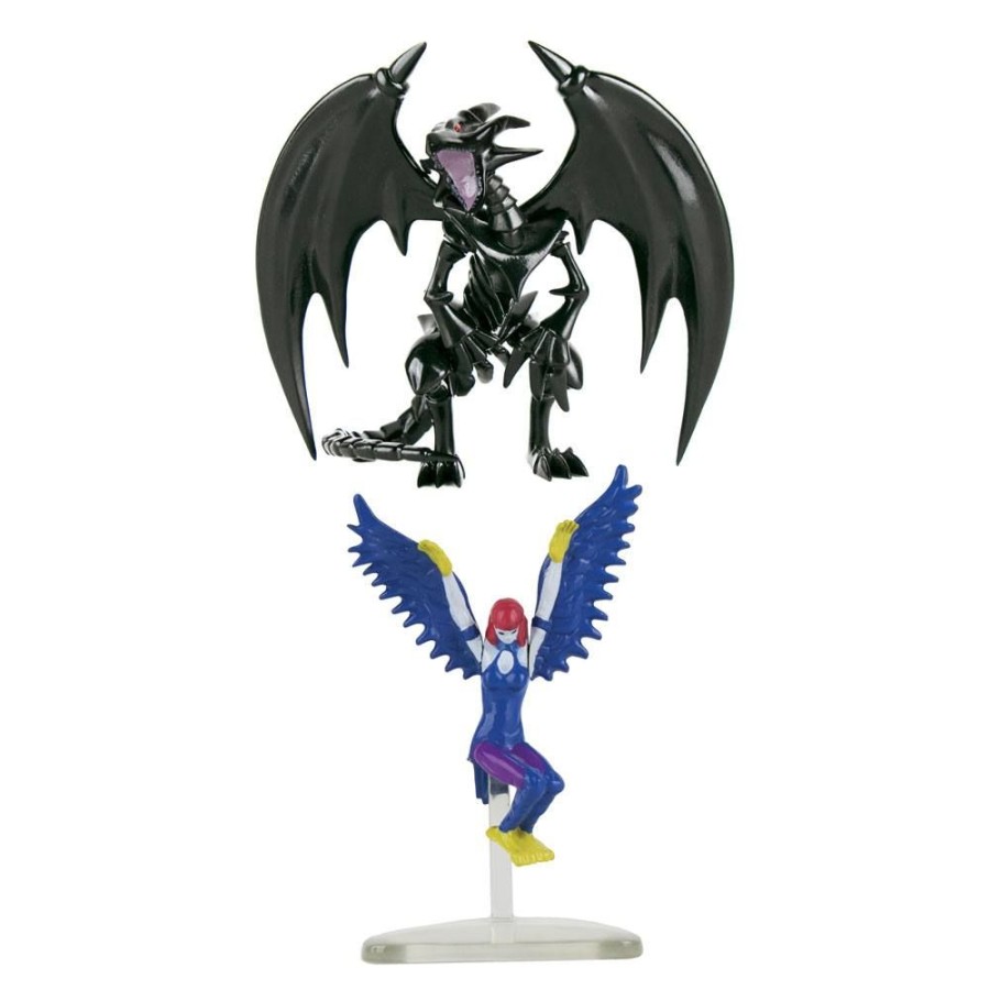 Categories Animetal | Yu-Gi-Oh! Action Figures 2-Pack Red-Eyes Black Dragon & Harpie Lady 10 Cm