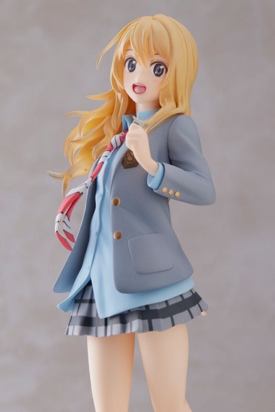 Categories Animetal | Shigatsu Wa Kimi No Uso Coreful Pvc Statue Kaori Miyazono School Uniform Ver.