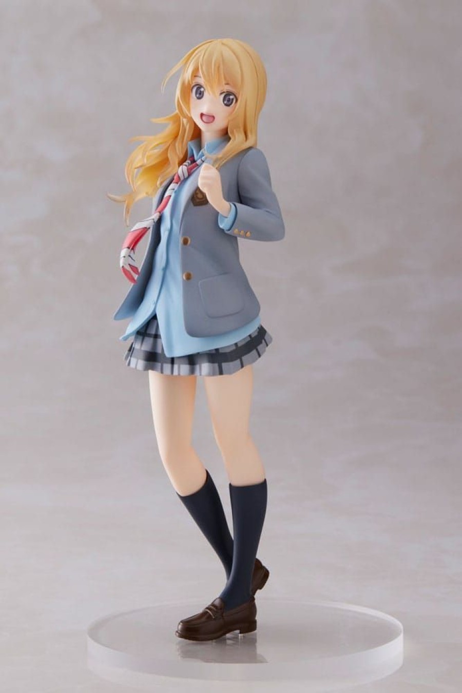 Categories Animetal | Shigatsu Wa Kimi No Uso Coreful Pvc Statue Kaori Miyazono School Uniform Ver.