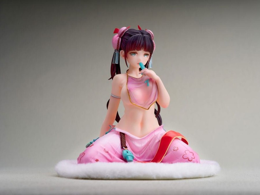 Categories Animetal | Original Character Pvc Statue 1/6 Reiru Old-Fashioned Girl Obsessed With Popsicles 18 Cm