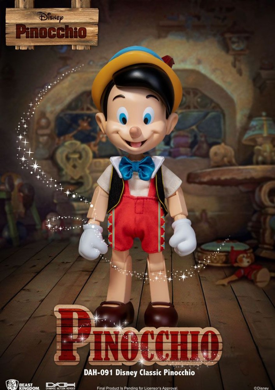 Categories Animetal | Disney Classic Dynamic 8Ction Heroes Action Figure 1/9 Pinocchio 18 Cm