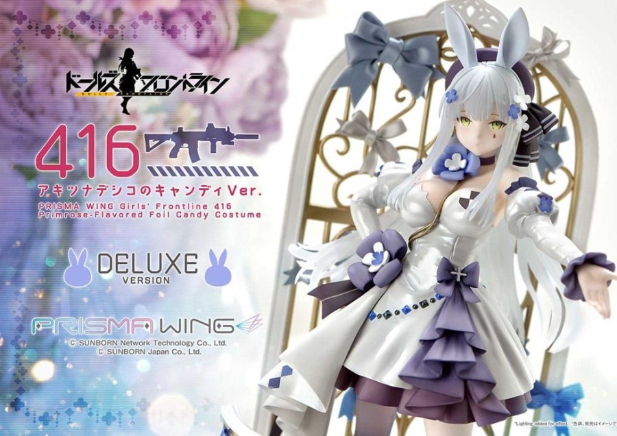 Categories Animetal | Girls' Frontline Prisma Wing Pvc Statue 1/7 Primrose-Flavored Foil Candy Costume Deluxe Version 25 Cm