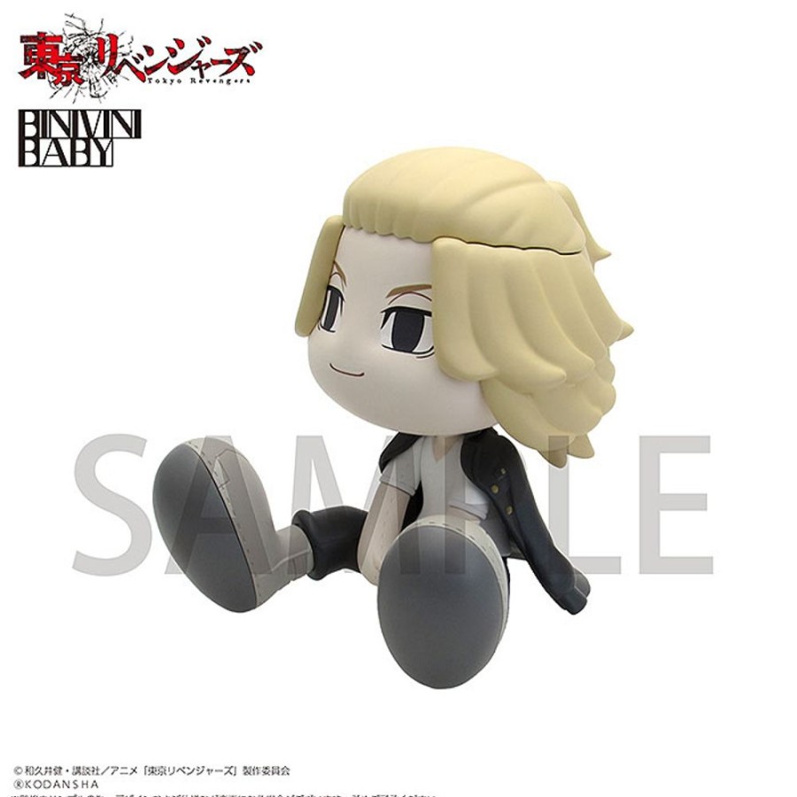 Categories Animetal | Tokyo Revengers Binivini Baby Soft Vinyl Figure Manjiro Sano 12 Cm