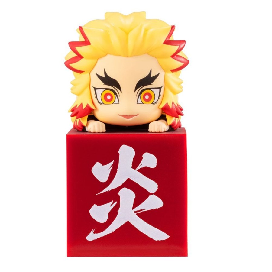 Categories Animetal | Demon Slayer: Kimetsu No Yaiba Hikkake Pvc Statue Rengoku Kyojuro B 10 Cm