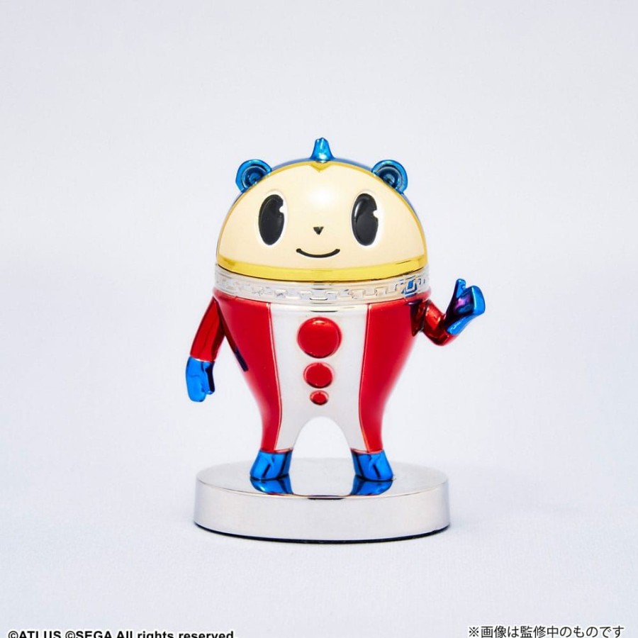 Categories Animetal | Persona 4 Golden Bright Arts Statue Kuma/Teddy 7 Cm