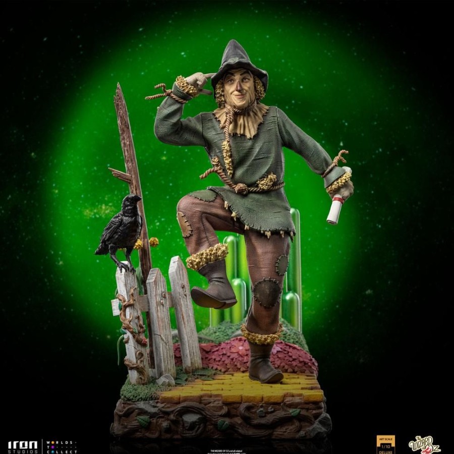 Categories Animetal | The Wizard Of Oz Deluxe Art Scale Statue 1/10 Scarecrow 21 Cm