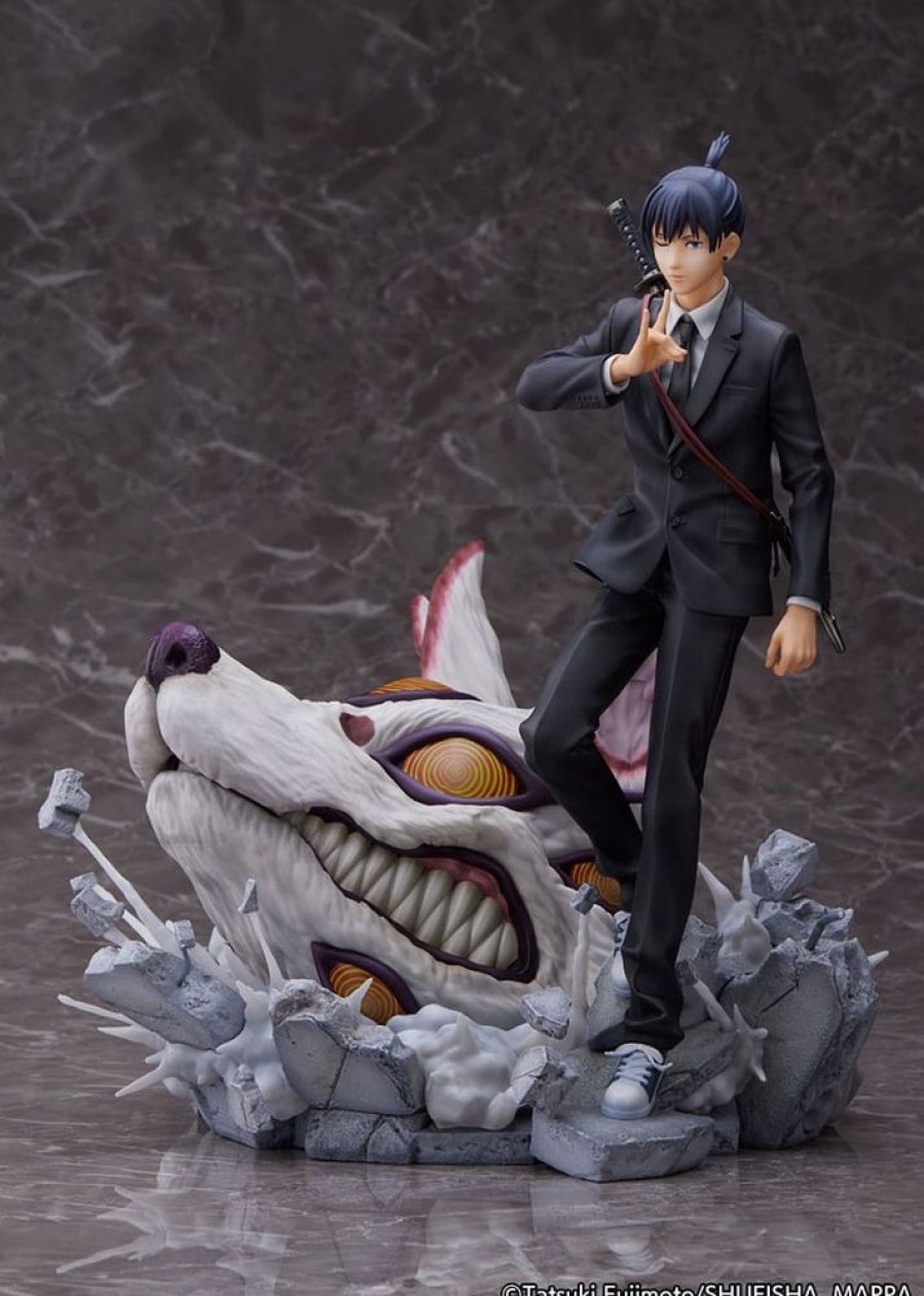 Categories Animetal | Chainsaw Man Pvc Statue 1/7 Aki Hayakawa 28 Cm