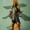 Categories Animetal | Star Wars: The Book Of Boba Fett Meisho Movie Realization Action Figure Daimyo Boba Fett 18 Cm