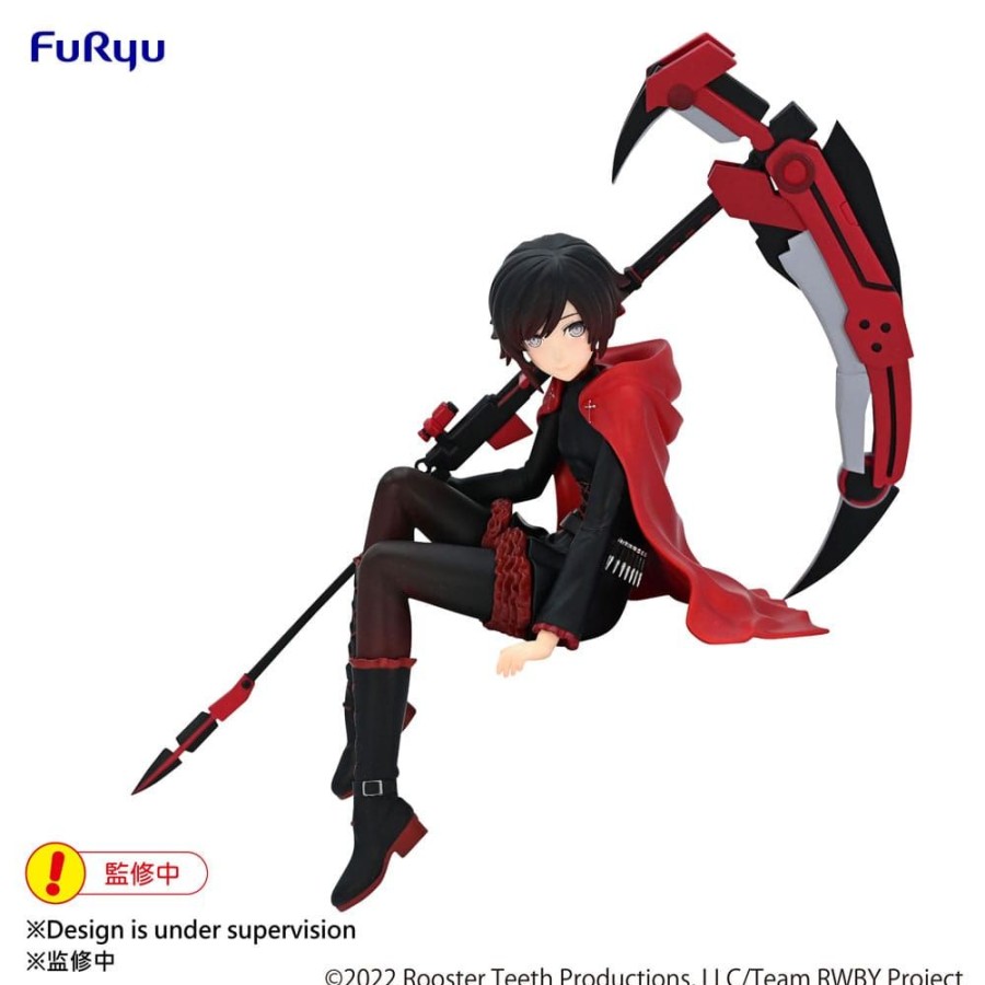 Categories Animetal | Rwby: Ice Queendom Noodle Stopper Pvc Statue Ruby Rose 14 Cm