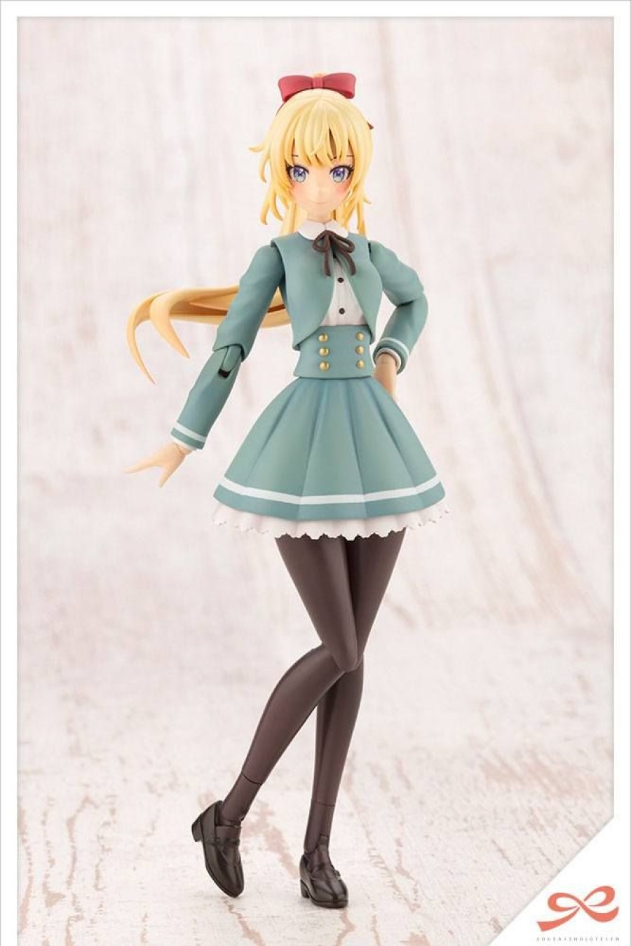 Categories Animetal | Sousai Shojo Teien Plastic Model Kit 1/10 Ritsuka Saeki St. Iris Gauken Girls' High School Winter Clothes 16 Cm