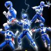 Categories Animetal | Power Rangers Furai Model Plastic Model Kit Blue Ranger 13 Cm