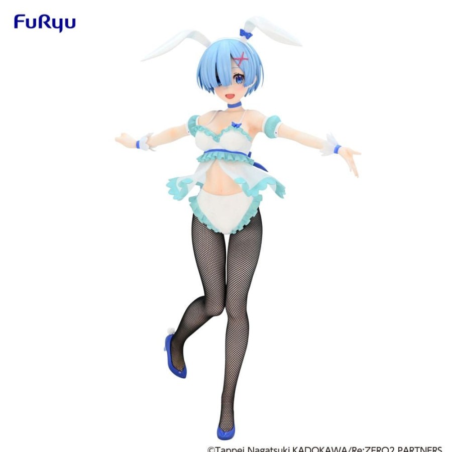 Categories Animetal | Re:Zero -Starting Life In Another World Bicute Bunnies Pvc Statue Rem Cutie Style 27 Cm